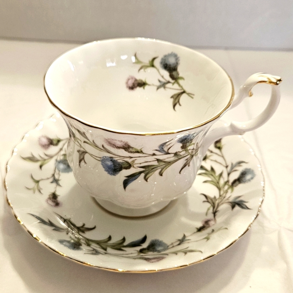 "Brigadoon" Cup and Saucer by Royal Albert